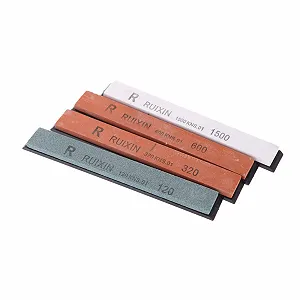 Точилка для ножів ERYUE професійний набір із фіксованим кутом на присосці 4 точильні камені в комплекті - Фото 1