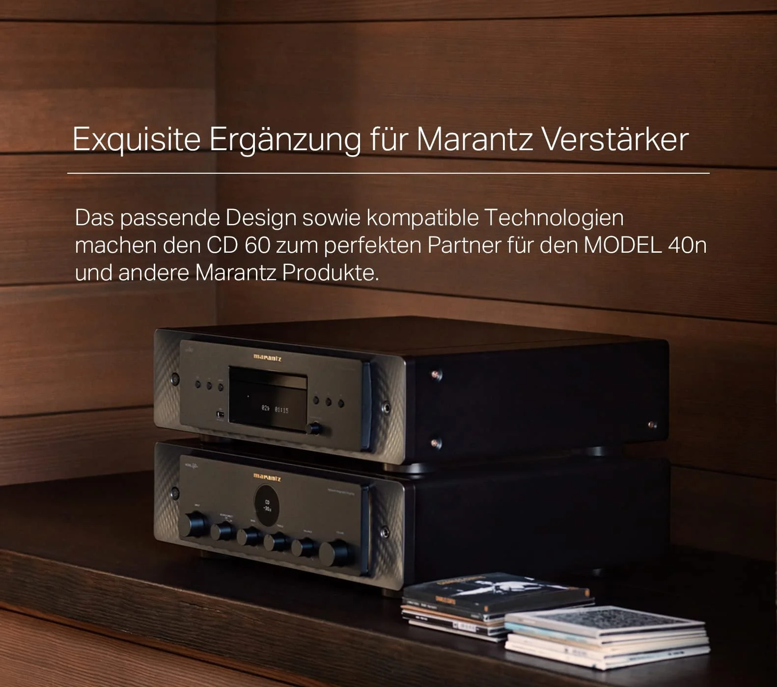 HiFi CD-проигрыватель Marantz CD60, CD-проигрыватель с аудио высокого разрешения, цифро-аналоговый преобразователь, схема Marantz HDAM, усилитель для наушников, фото №7