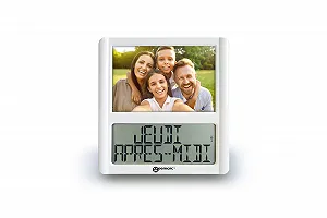 Радіокерований годинник Geemarc Telecom S.A. VISO5 Білий, Пластик - Фото 1