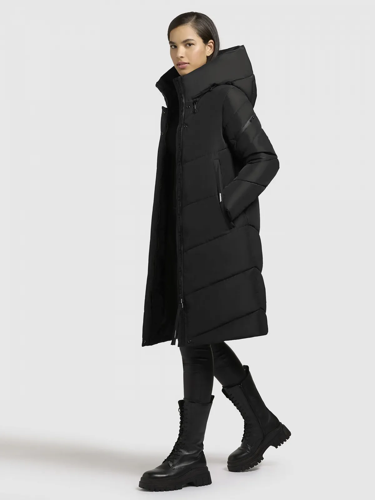 Жіноче зимове пальто khujo Jange, фото №4