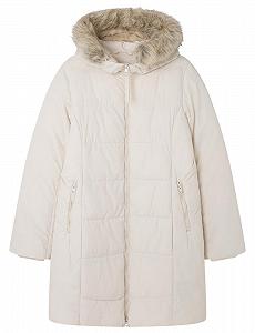 Пальто Springfield Thermolite з водовідштовхувальним покриттям та знімним капюшоном - Фото 1