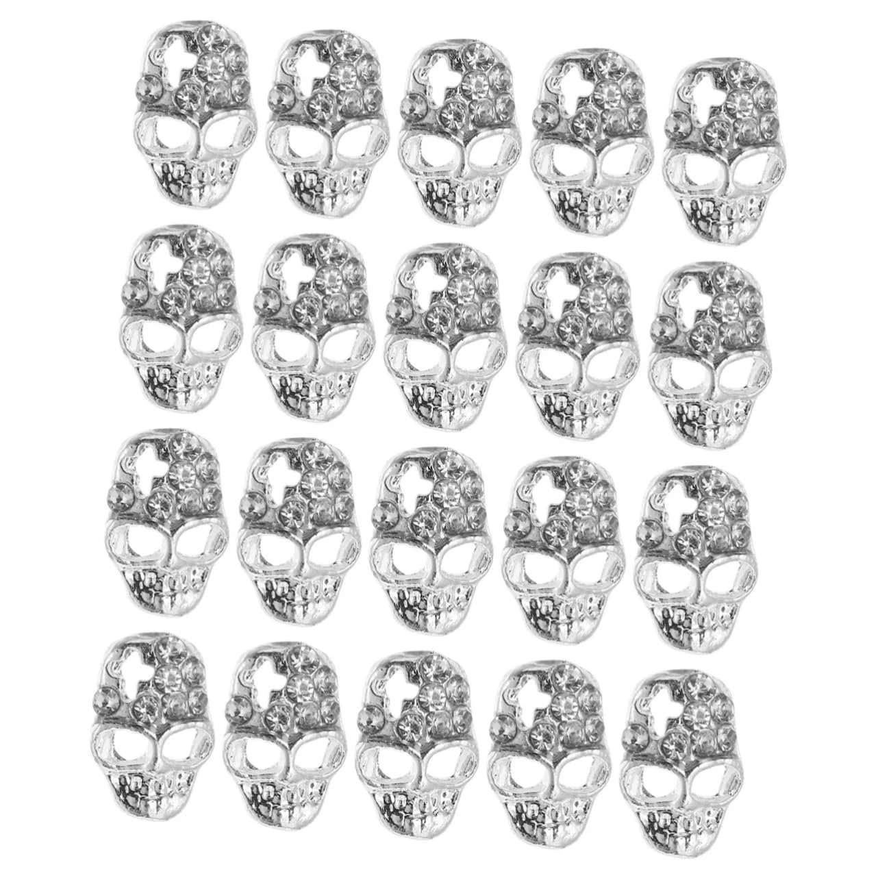 Череп Стразы для ногтей FOMIYES 40 шт. Хэллоуин, фото №3
