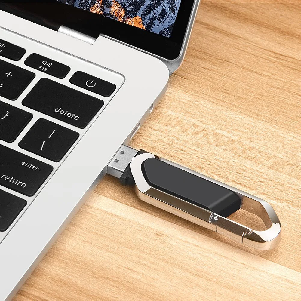USB Flash Drive 64GB USB 2.0 з брелоком Black, фото №4 USB Flash Drive 64GB USB 2.0 з брелоком Black, фото №4