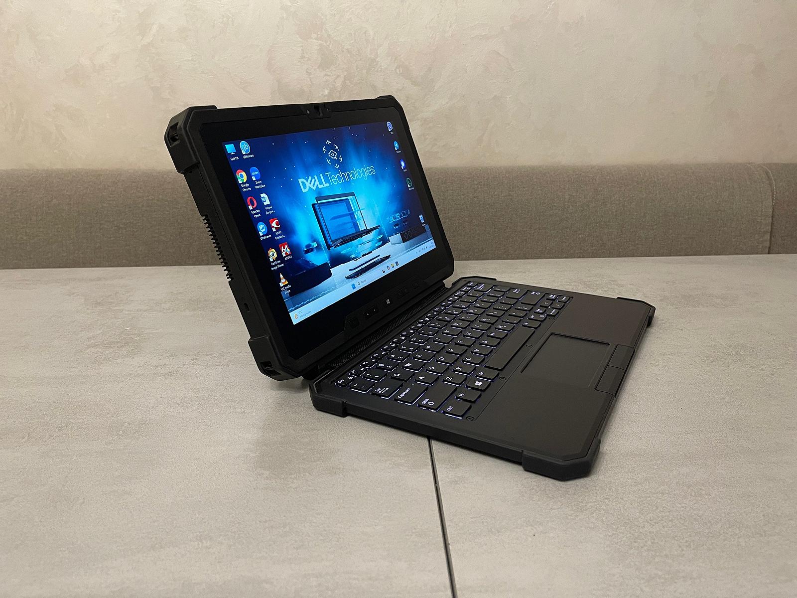 Захищений планшет Dell 7212 Rugged, 11.6" FHD, i5-8350U, 16GB, 256GB, клавіатура, стилус, 4G LTE, фото №4
