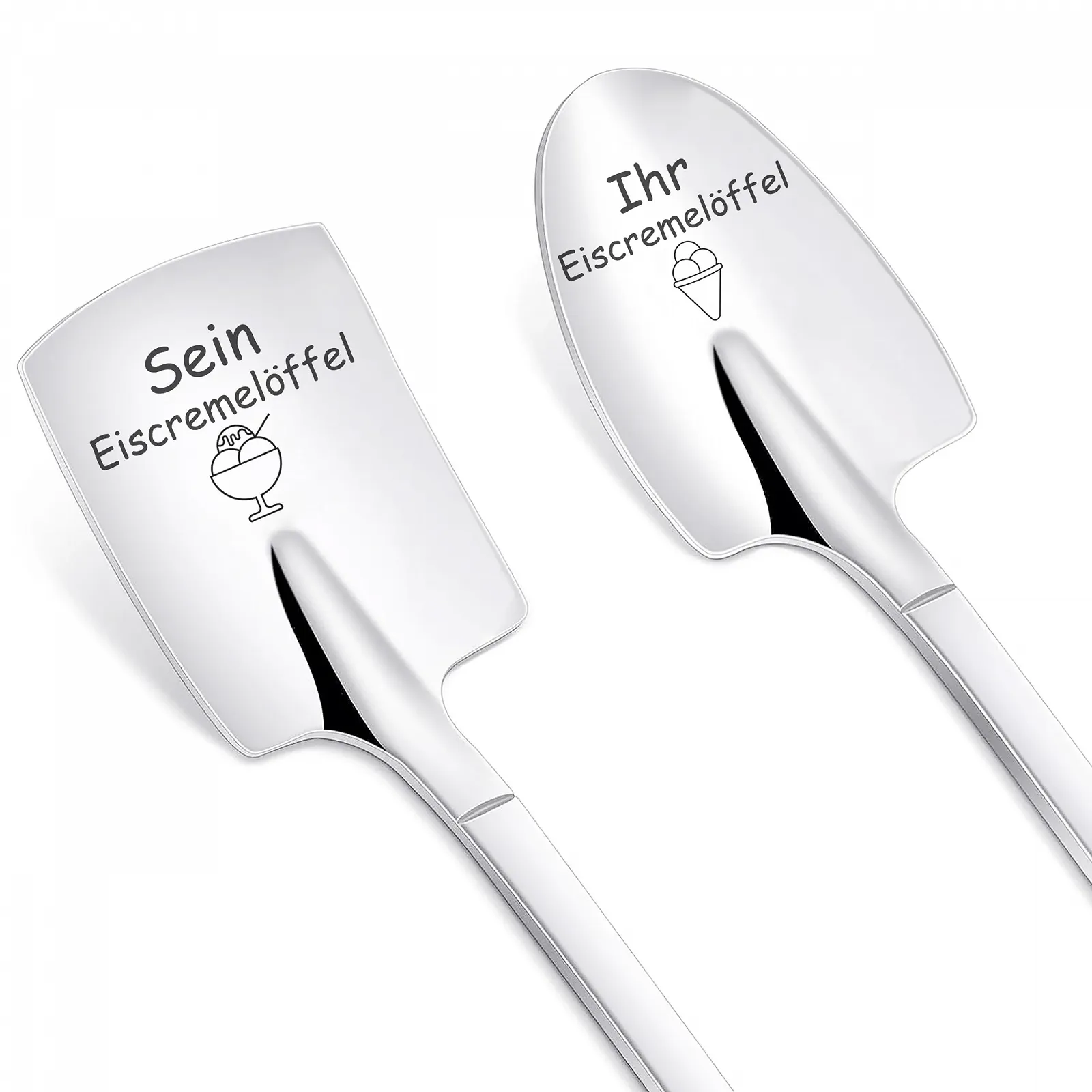 Ложка PBIEHSR Для нього та для неї, 2 шт., фото №1