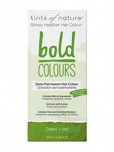Полуперманентная краска для волос Зеленый Tints of Nature Bold Colour Зеленый, 70 мл цена на synthetic.ua - Фото 1 Полуперманентная краска для волос Зеленый Tints of Nature Bold Colour Зеленый, 70 мл synthetic.ua - Фото 1