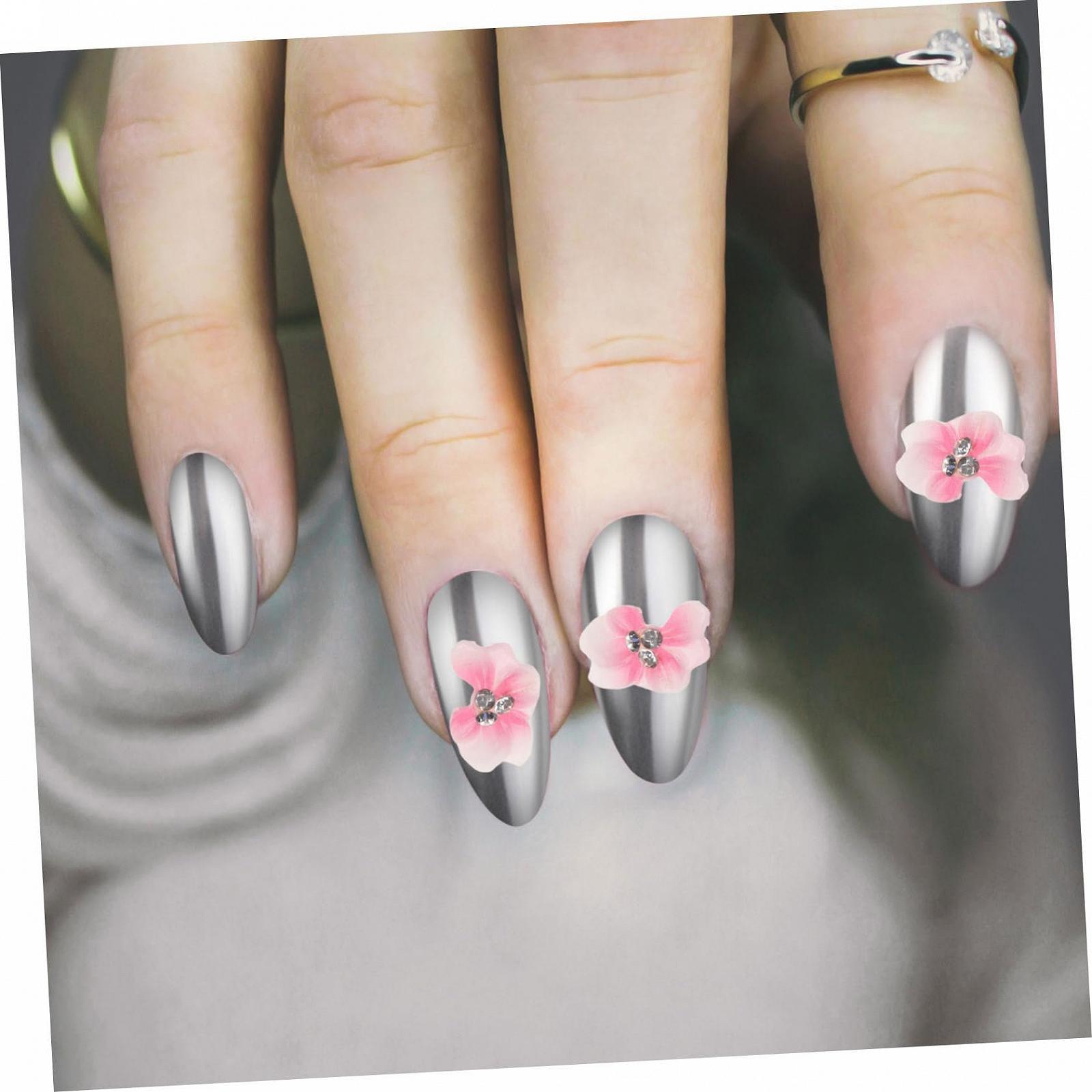 Прикраса для нігтів Квітка Декор, фото №3