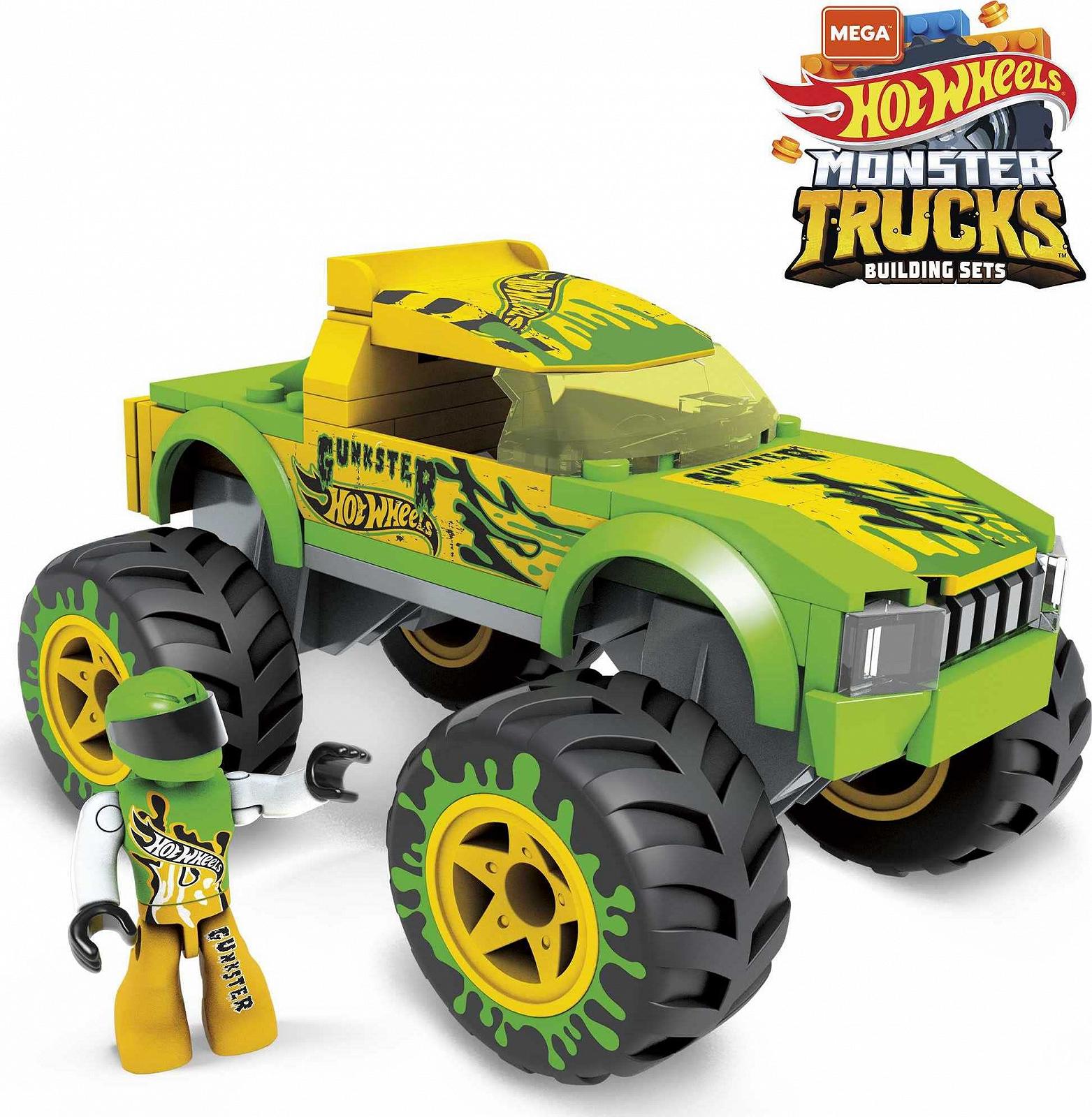 Конструктор Mega Hot Wheels Gunkster Monster Truck, строительная игрушка, игрушка от 5 лет, фото №2