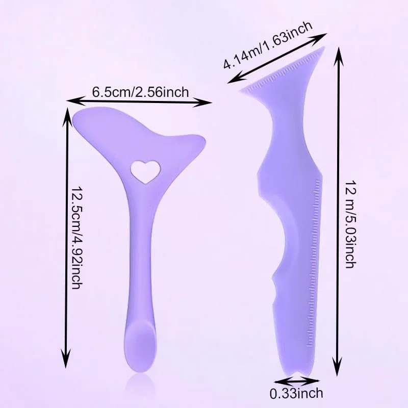 Трафареты для подводки GWAWG силиконовые, фото №2