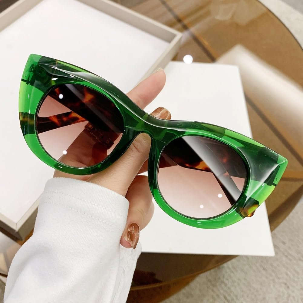 Сонцезахисні окуляри Котяче око ANNIUP Ретро, дві штуки, великі, модні, різнокольорові, фото №5 Сонцезахисні окуляри Котяче око ANNIUP Ретро, дві штуки, великі, модні, різнокольорові, фото №5