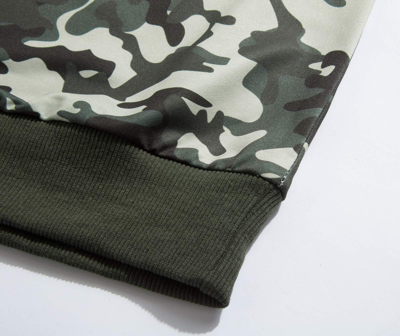 Джемпер YOUNGSOUL Динозавр Камуфляж для мальчиков, детская футболка с круглым вырезом и длинными рукавами, фото №5