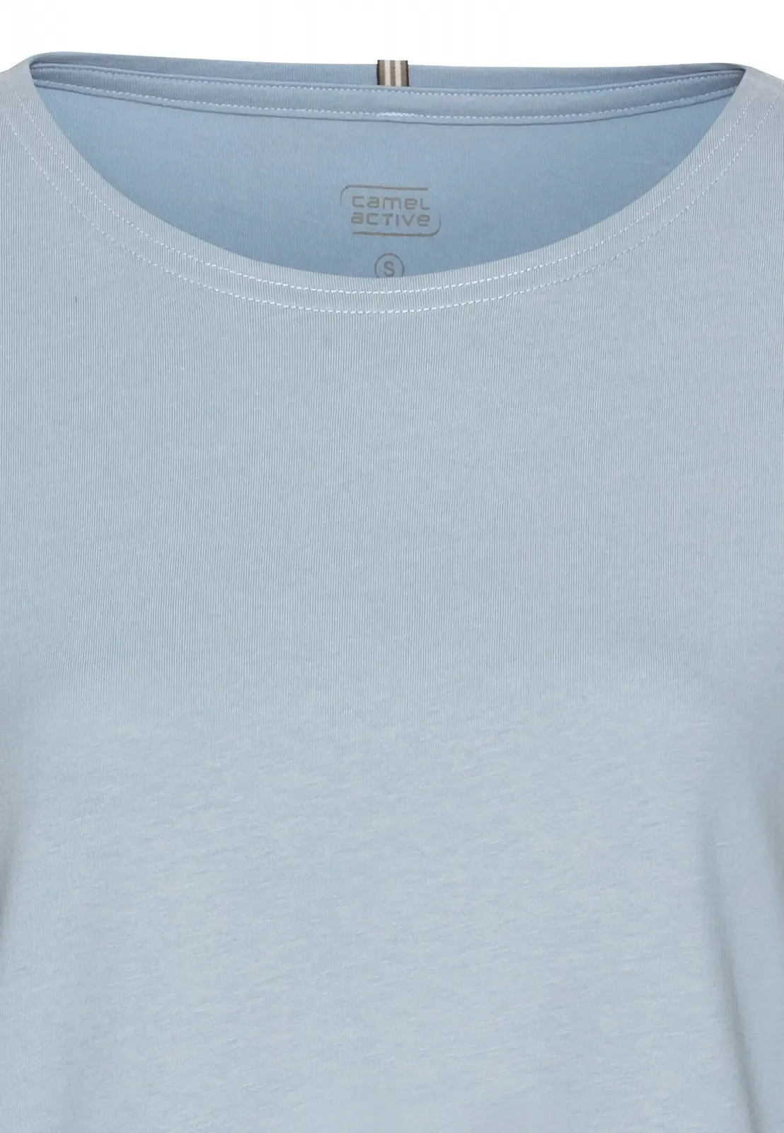 Жіночий світшот camel active з круглим вирізом з чистої бавовни, фото №8