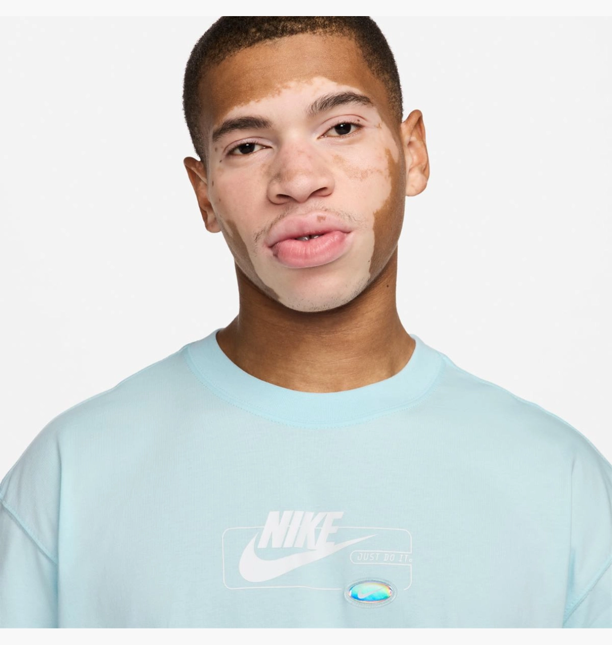 Футболка Nike S Голубая, фото №5
