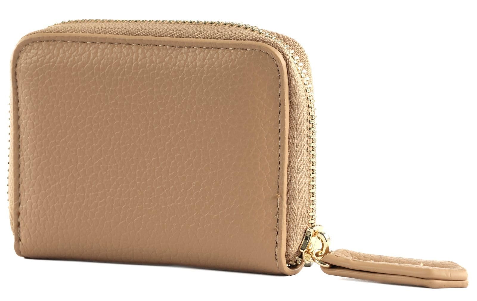 Кошелек VALENTINO Special Martu с молнией Бежевый, бежевый, современный, фото №4