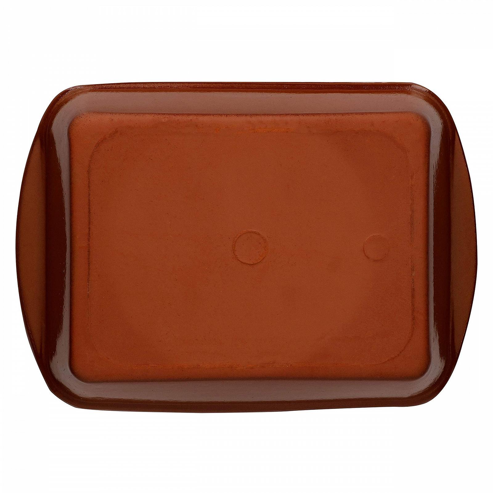 Набір форм для запікання MamboCat Tonware 2 штуки 4 x 20 x 14.5 см 350 мл керамічні глазуровані ручної роботи, фото №4