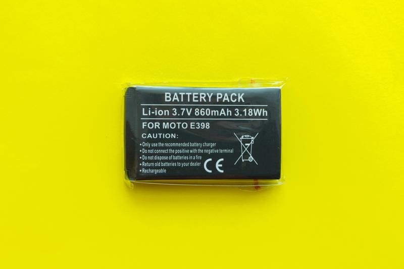 Акумулятор motorola e398 (860mah), фото №3