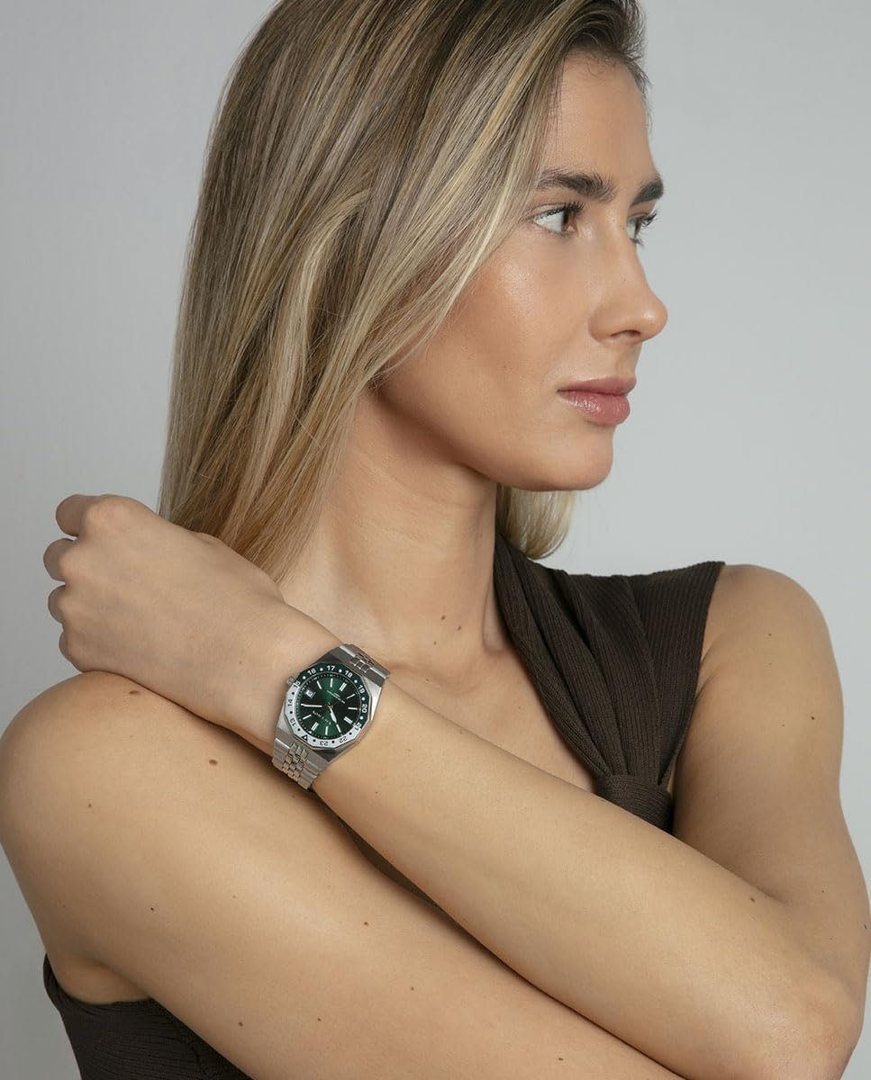 Жіночий годинник Viceroy Heat 42452-67, зелений, нержавіюча сталь, фото №4 Жіночий годинник Viceroy Heat 42452-67, зелений, нержавіюча сталь, фото №4