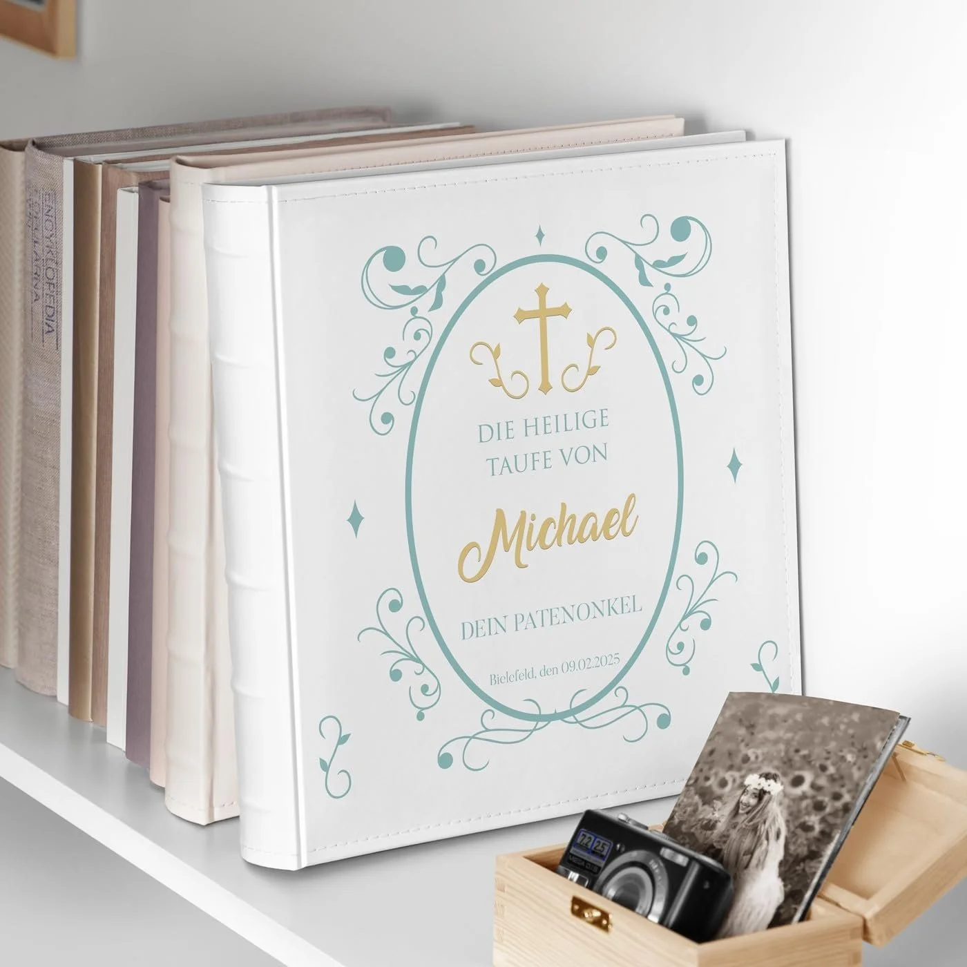 Альбом для фотографий Maverton 10x15 cm - Альбом с кармашками на 500 фотографий - 33x33cm - Белый, фото №7 Альбом для фотографий Maverton 10x15 cm - Альбом с кармашками на 500 фотографий - 33x33cm - Белый, фото №7