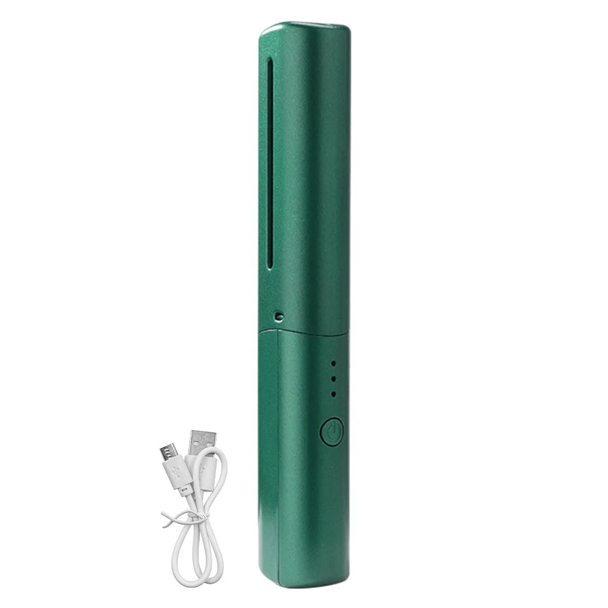 Щітка-випрямляч та плойка 2 в 1 USB 4000 mAh Іонна Зелений, фото №1 Щітка-випрямляч та плойка 2 в 1 USB 4000 mAh Іонна Зелений, фото №1