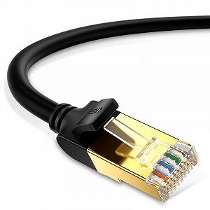 Патч-корд Ugreen NW107 прямой UTP сетевой кабель Ethernet Cat7 с RJ 45 Черный 10м Патч-корд Ugreen NW107 прямой UTP сетевой кабель Ethernet Cat7 с RJ 45 Черный 10м