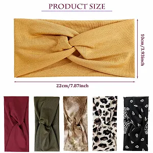 Пов'язка на голову Zhenp Широка Скручена М'яка ціна на synthetic.ua - Фото 1 Пов'язка на голову Zhenp Широка Скручена М'яка synthetic.ua - Фото 1