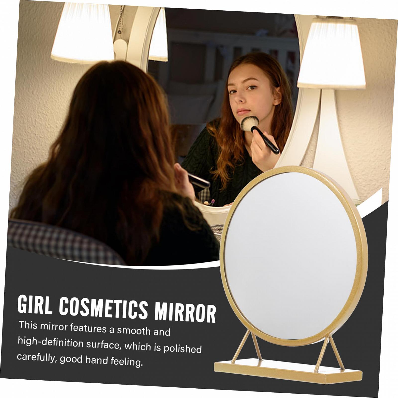 Зеркало Schminktisch Косметическое зеркало Ручное зеркало Античное зеркало Стекло Металл Путешествия, фото №5