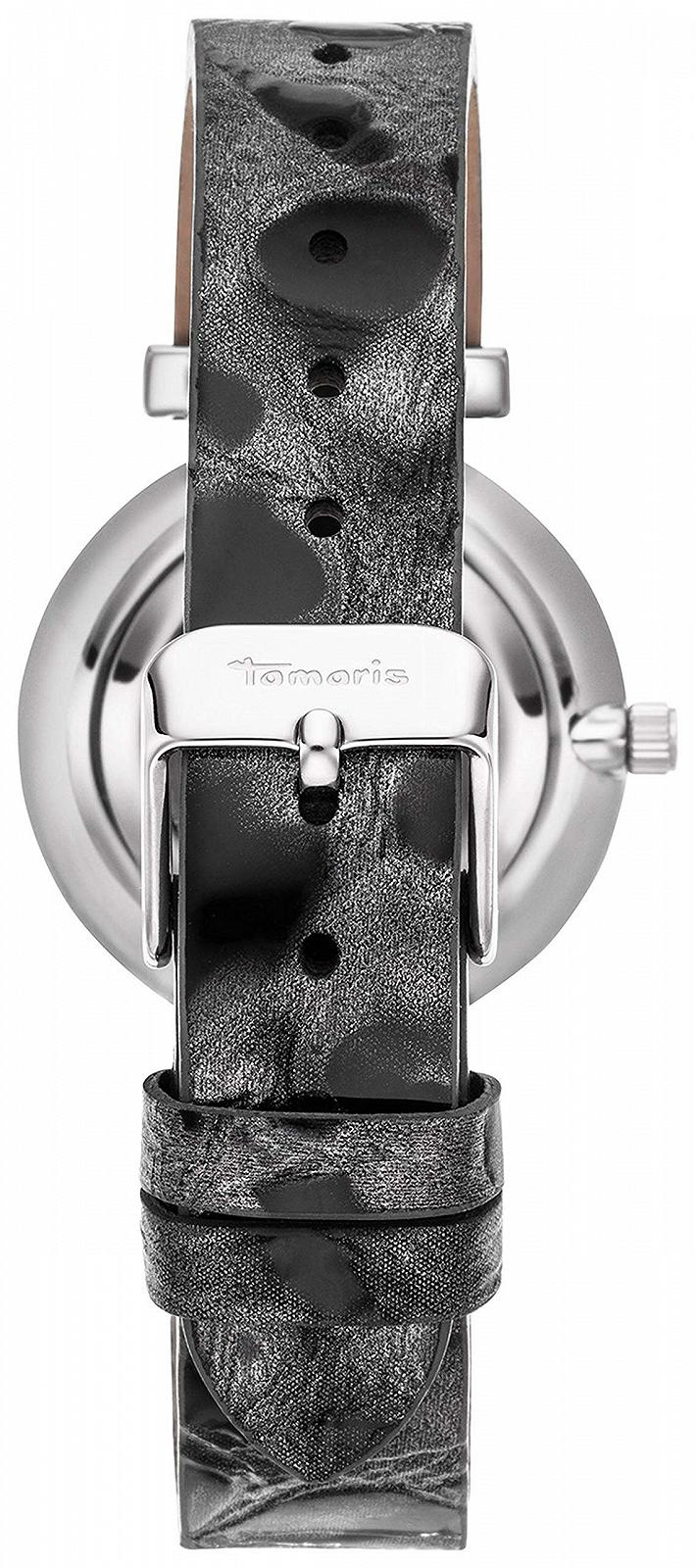 Часы Tamaris Edona TW365 Женские Ремешок из кожи под змею 32 мм Серый, фото №3