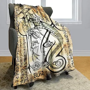 Одеяло YISUMEI Cthulhu 150 x 200 см Мягкое Фланелевое Мягкое Флисовое Одеяло The Rituals of Cthulhu synthetic.ua - Фото 1