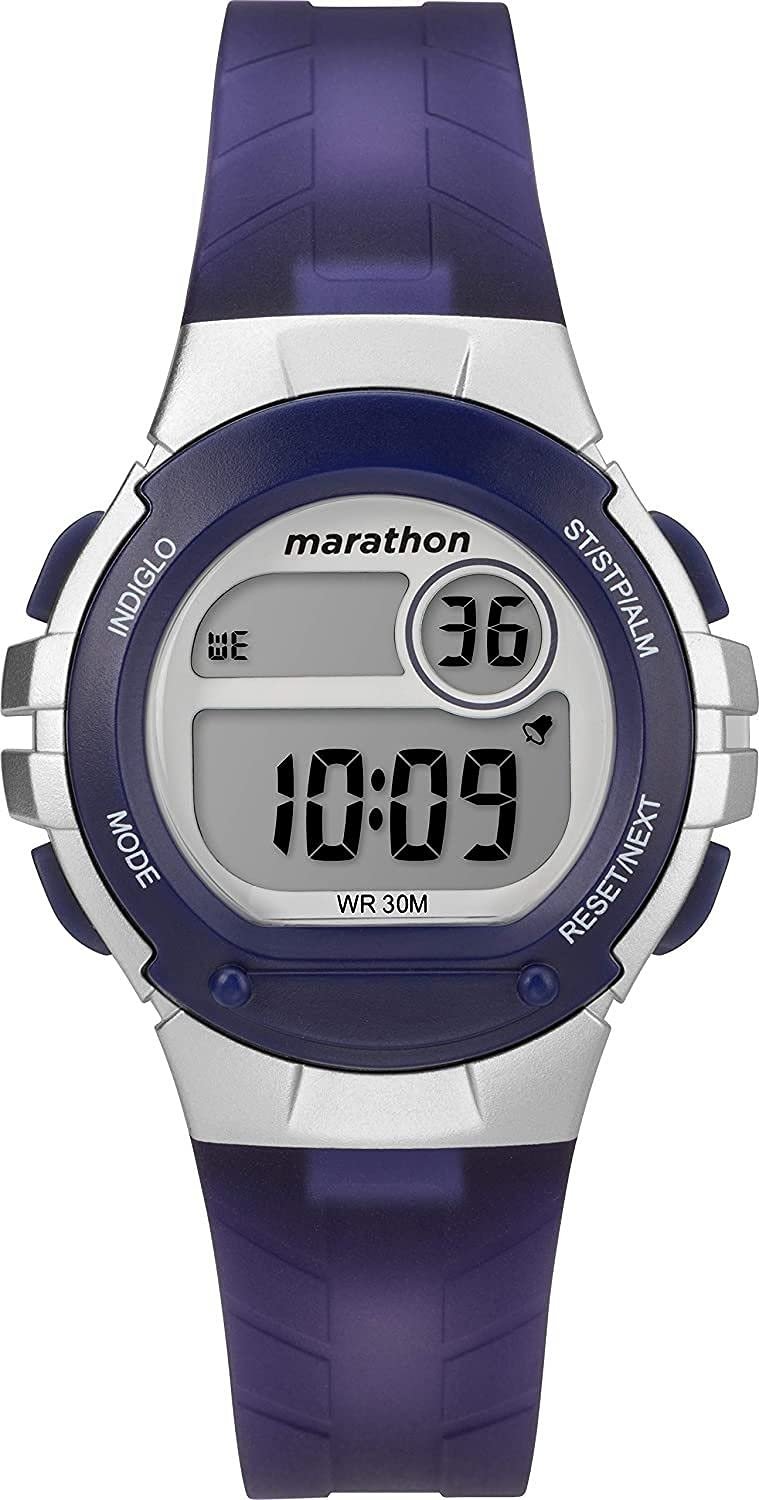 Цифровые Часы Timex Женские Кварцевые с ремешком из смолы, фото №1