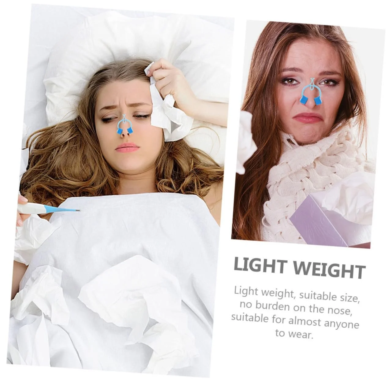 Зажимы для носа для дыхательных упражнений и ринопластики, портативные, гибкие, приятные для кожи, легкие, подходят для поддержания носовых кровотечений и храпа, 20 шт., фото №2 Зажимы для носа для дыхательных упражнений и ринопластики, портативные, гибкие, приятные для кожи, легкие, подходят для поддержания носовых кровотечений и храпа, 20 шт., фото №2