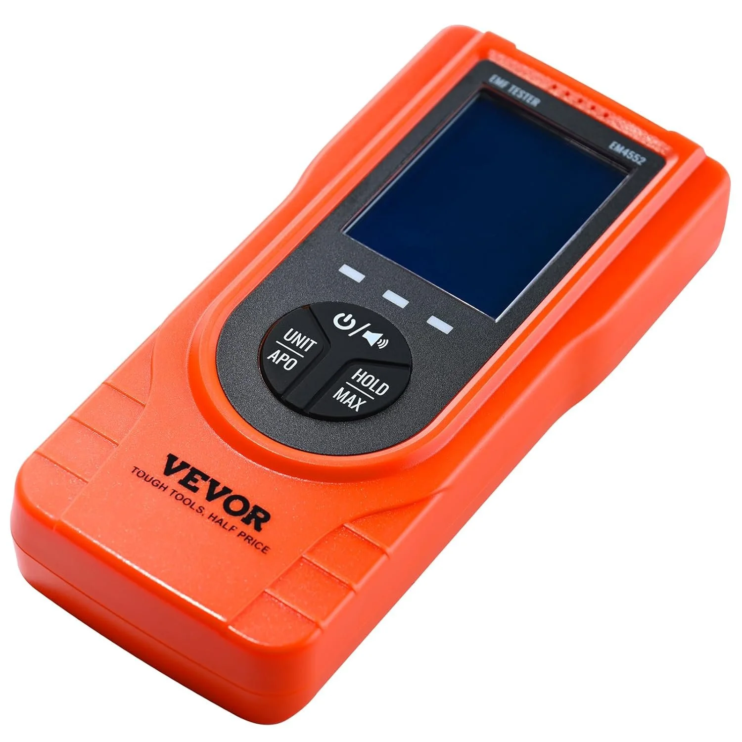 Цифровий РК-ЕМП-метр VEVOR EM4552 3-в-1 / EF, MF, RF / Акумуляторний / Помаранчевий, фото №4 Цифровий РК-ЕМП-метр VEVOR EM4552 3-в-1 / EF, MF, RF / Акумуляторний / Помаранчевий, фото №4