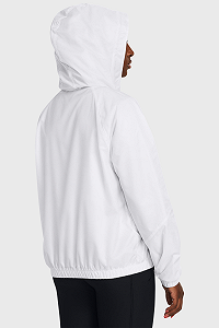 Ветровка Under Armour SPORT WINDBREAKER JKT 1382698-100 Белый M synthetic.ua - Фото 1