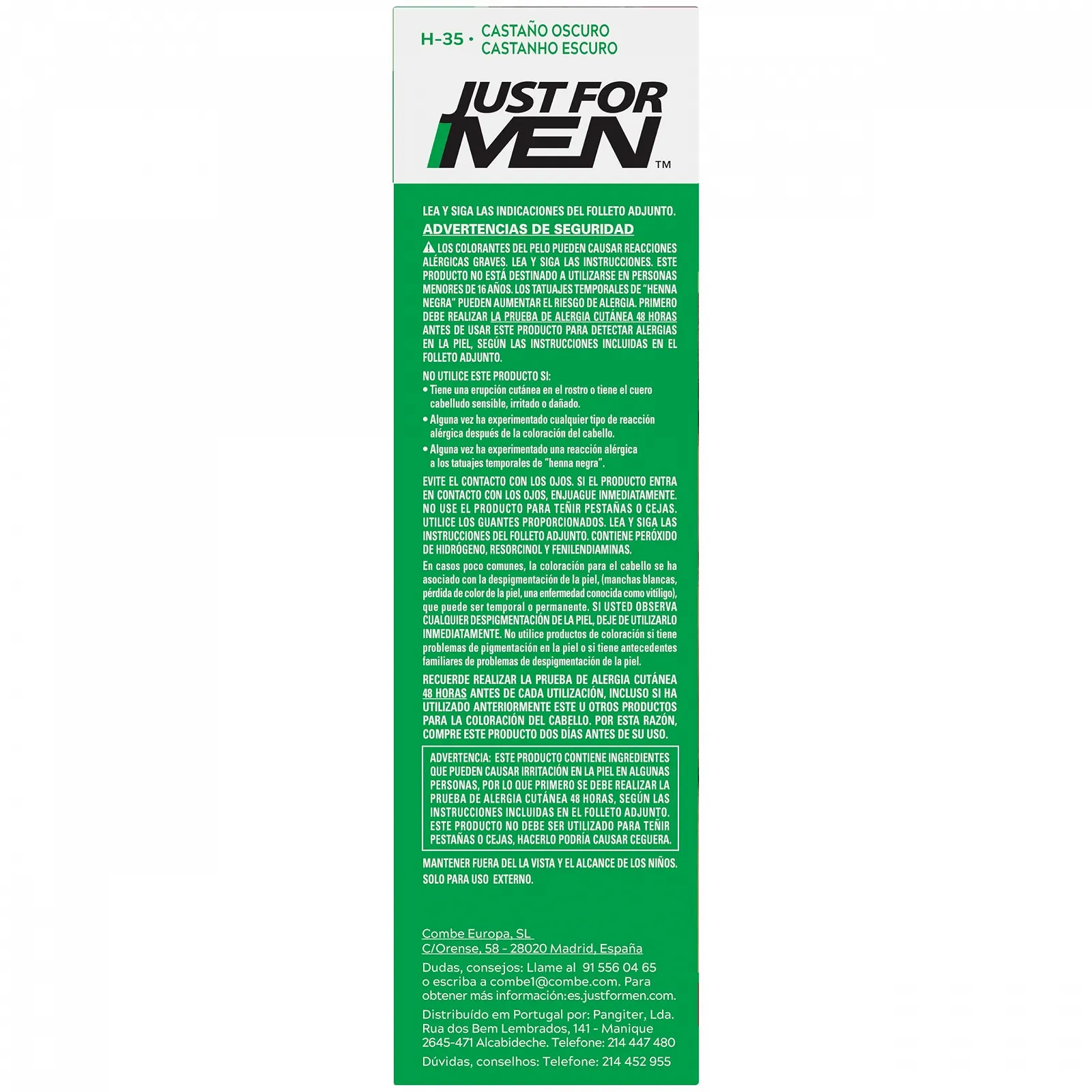 Фарба для волосся Just For Men Темно-каштановий 30 мл, фото №8 Фарба для волосся Just For Men Темно-каштановий 30 мл, фото №8