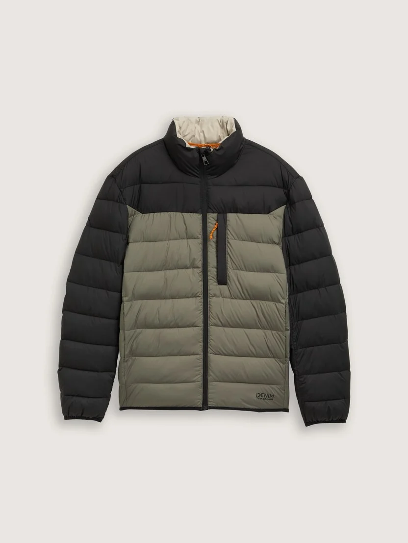 Куртка Tom Tailor PUFFER JACKET Зеленый S, фото №3