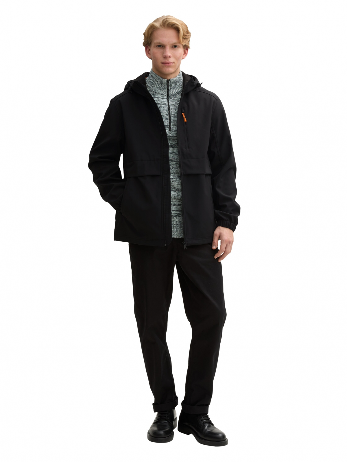 Куртка Softshell Tom Tailor 1043829-29999 Чёрный M, фото №3