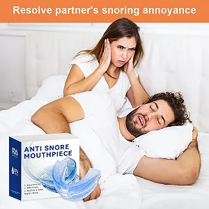 Капа від хропіння з вушними затичками Стопер для чоловіків і жінок synthetic.ua - Фото 1