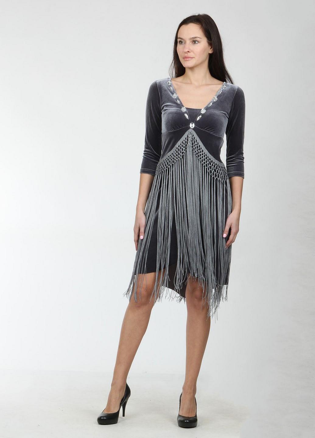 Платье MTP M 44 Серый (HR-762210-Gray), фото №7