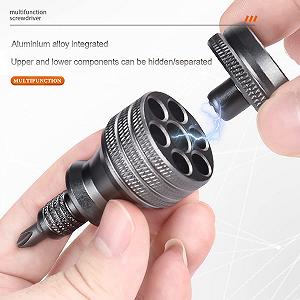 Отвёртка Veciado Mini 7 в 1 Titanium Magnetic 1/4 Inch synthetic.ua - Фото 1