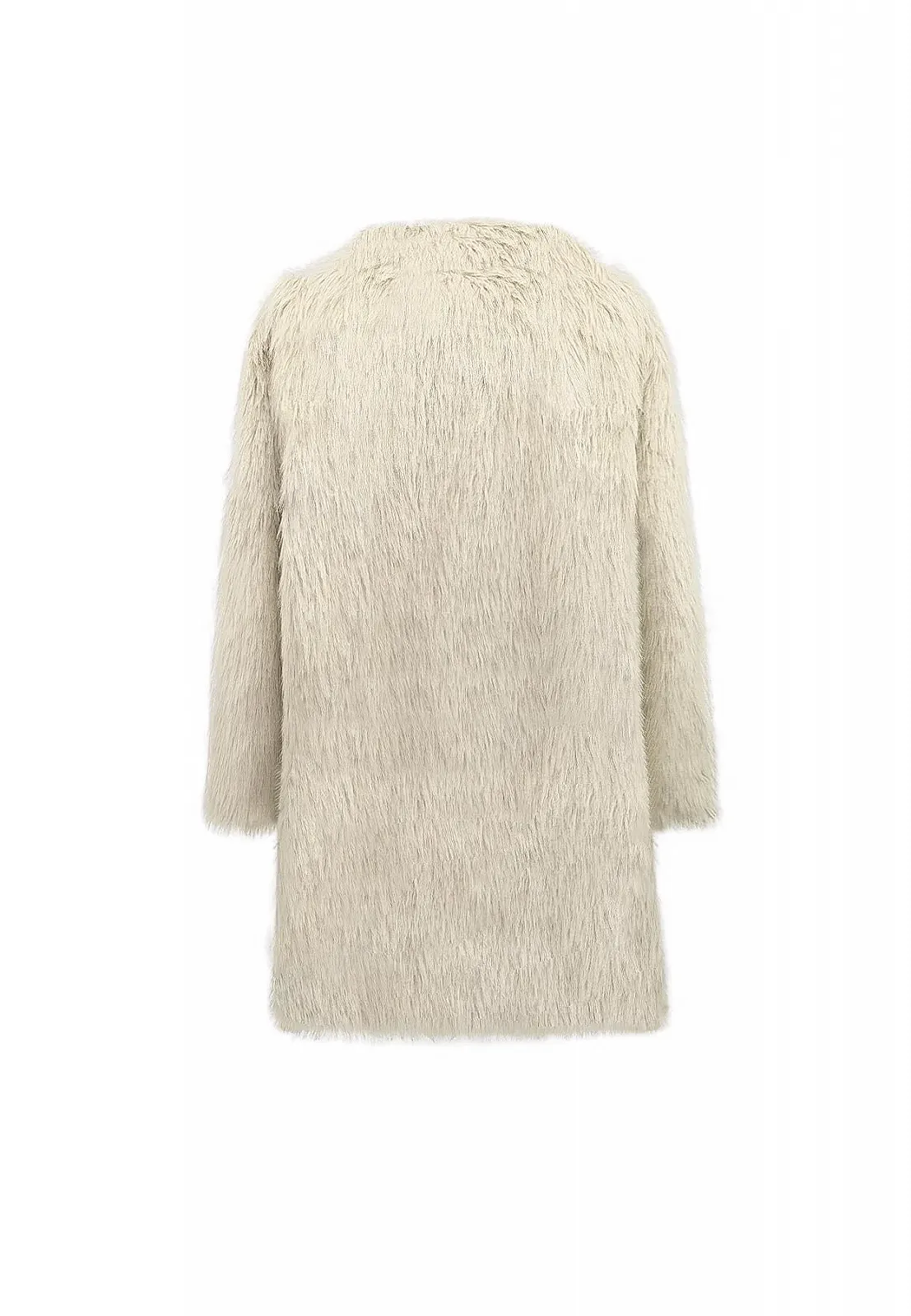 Жіноча Зимова Куртка з М'яким Флісом Тепла Три Чверті Casual Елегантна, фото №3