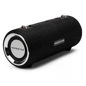 Портативная Bluetooth колонка Hopestar H39 с влагозащитой Черная - Фото 1