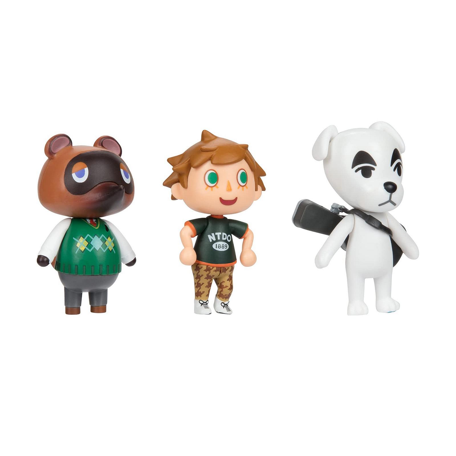 Фігурки Jakks Pacific Nintendo Animal Crossing 6 см, набір з 3 штук, фото №6