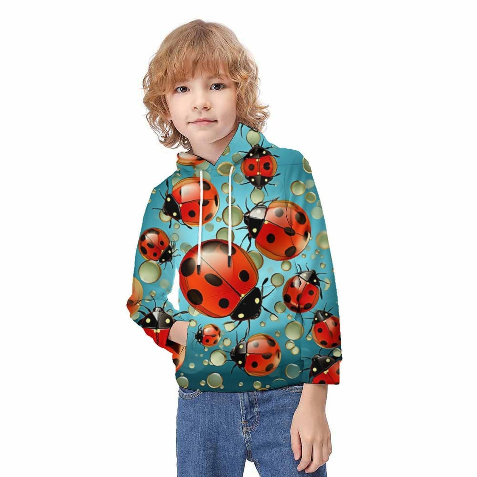 Худі Tornado 3D для дітей KHHKJBVCE, яскравий анімалістичний принт, фото №2