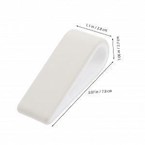 Подставка для ноутбука Gadpiparty, 2 шт., регулируемая по высоте, белая, нескользящая, прочная подставка для ноутбука с функцией охлаждения, эргономичная подставка для ПК для стола, дивана и офиса, термостойкая synthetic.ua - Фото 1