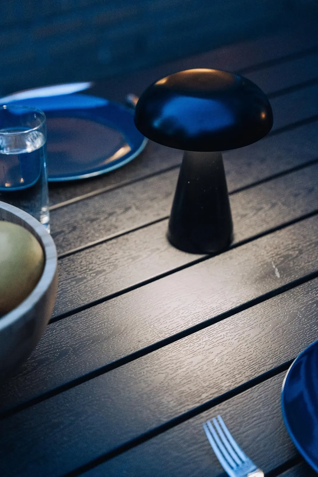 Настільна лампа Luxus Sofia Срібляста H21 x Ø16 LED Акумуляторна з регулюванням яскравості Бездротова, фото №8