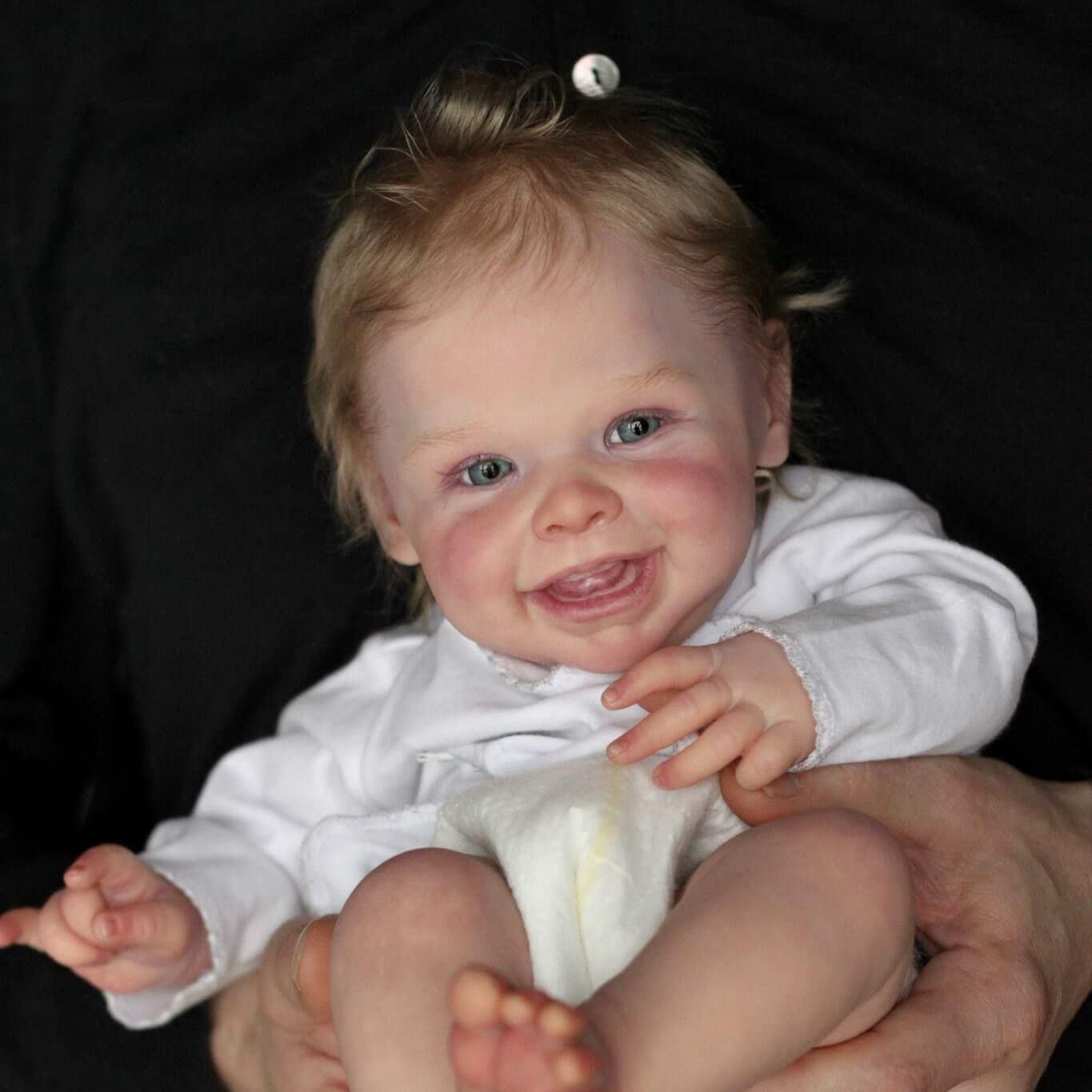 Кукла Anano Reborn 50 см Reborn Baby Girl Harper Белый, фото №5