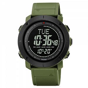 Годинник Skmei 2095AG Army Green Compass - Фото 1