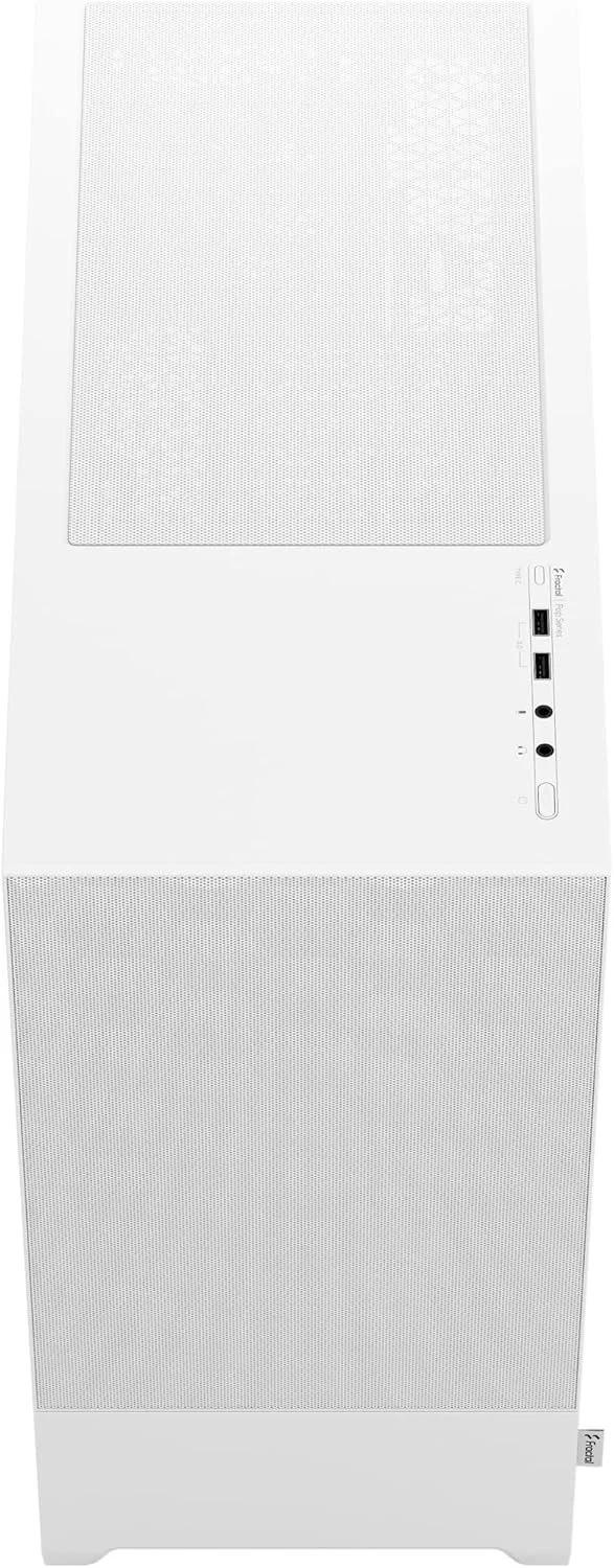 Корпус Fractal Design Pop Air / без БП / ATX, mATX, Mini-ITX / Midi-Tower / 3x120mm ARGB / Glass / USB 2.0 / White, фото №6