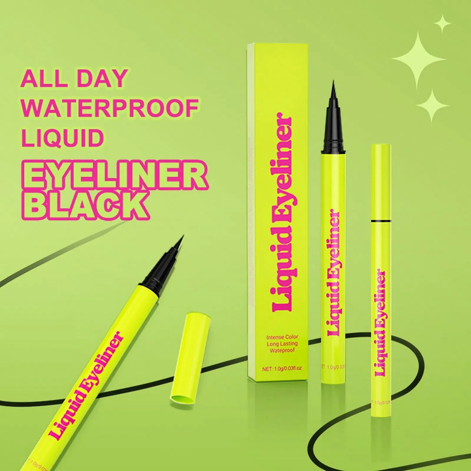 Підводка для очей Рідка фломастер ультратонкий, фото №3 Підводка для очей Рідка фломастер ультратонкий, фото №3