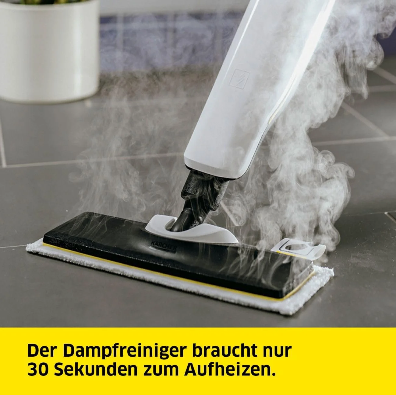 Пароочисник Kärcher SC 2 Upright, час нагріву: 30 с, продуктивність по площі: прибл. 50 м², бак: 0.4 л, потужність нагріву: 1600 Вт, фото №4 Пароочисник Kärcher SC 2 Upright, час нагріву: 30 с, продуктивність по площі: прибл. 50 м², бак: 0.4 л, потужність нагріву: 1600 Вт, фото №4