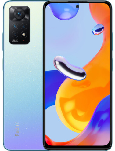 Смартфон 6.67'' Xiaomi Redmi Note 11 Pro 6/64Gb 4G 2-SIM NFC 108/16 Мп 8 ядер Android 13 Blue, фото №1